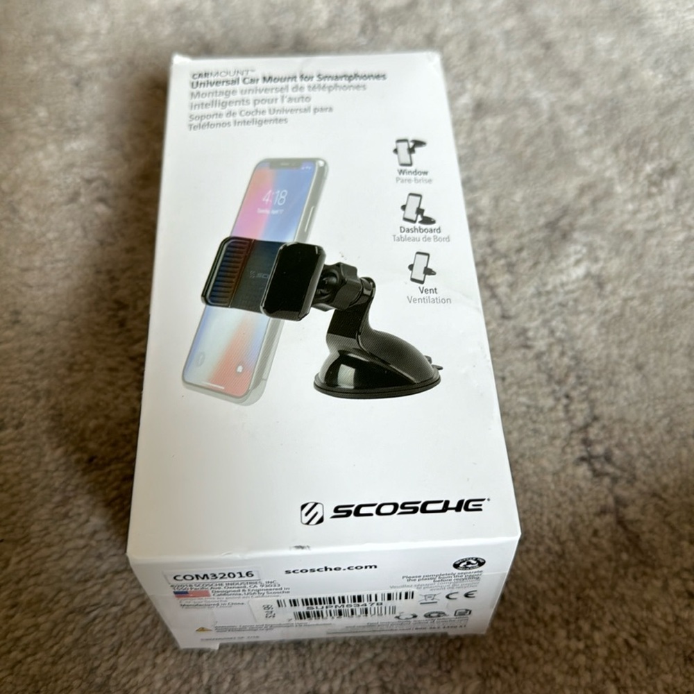 Scosche universal car mounting